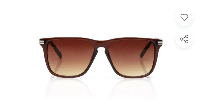 Brown Wayfarer Sunglasses for Men and Women