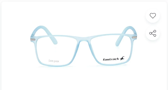 Blue Wayfarer Rimmed Eyeglasses for Men
