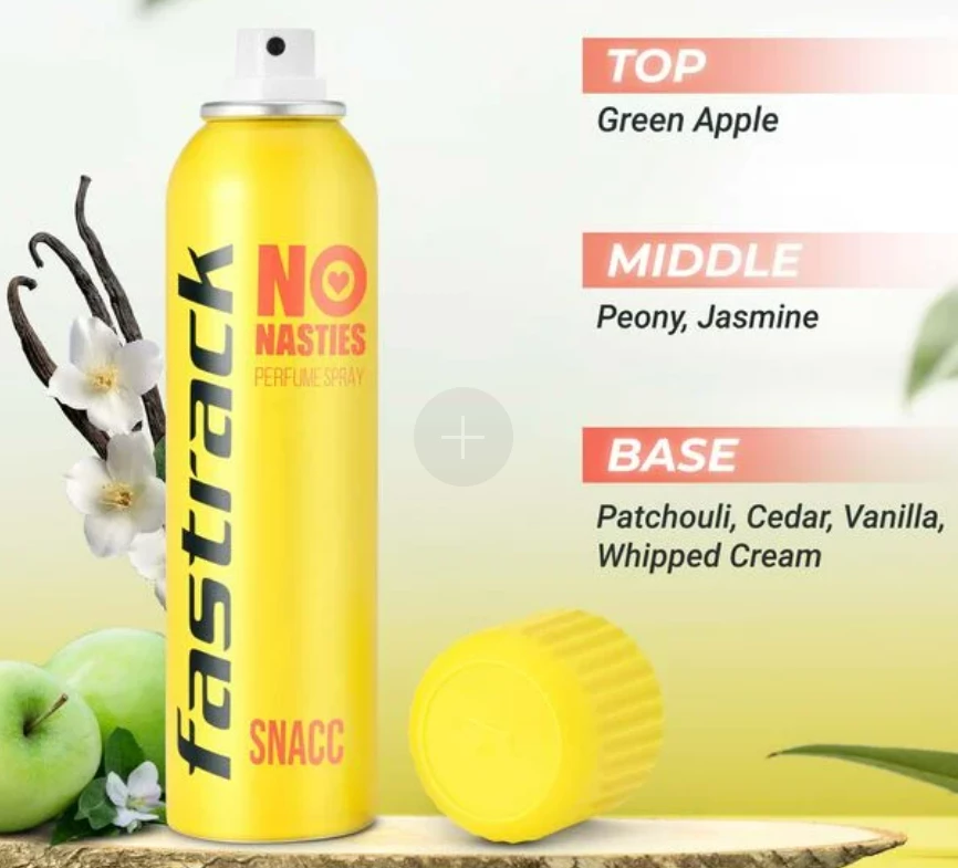 Fastrack No Nasties Perfume Spray Snacc