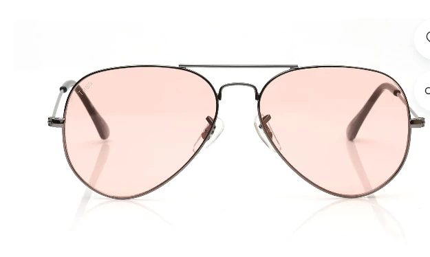 Pink Aviator Sunglasses for Men and Women