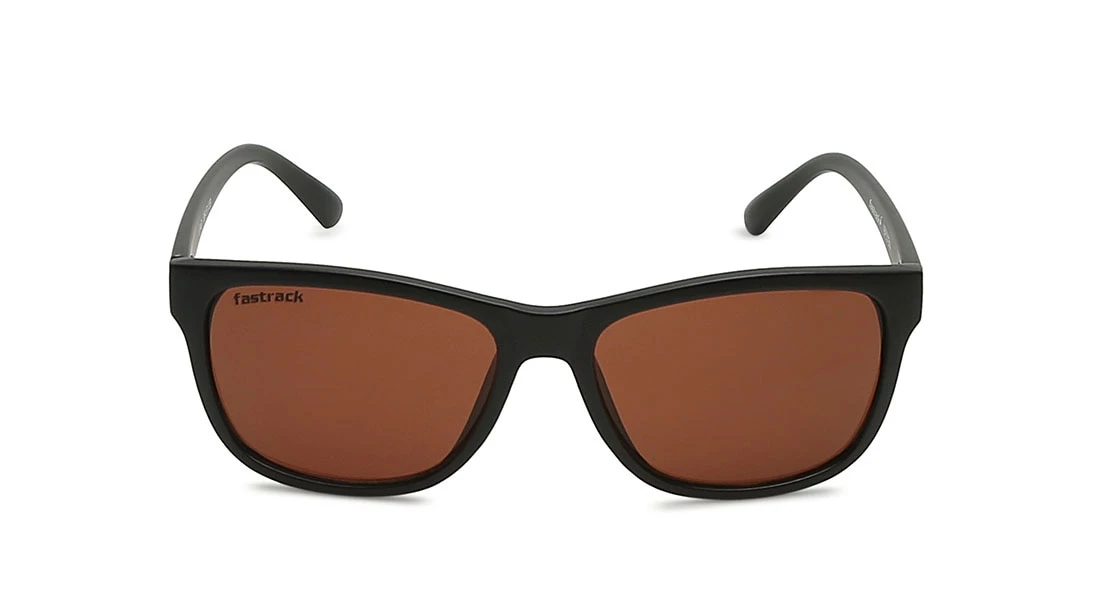 Black Wayfarer Men Sunglasses (P357BK4|55)