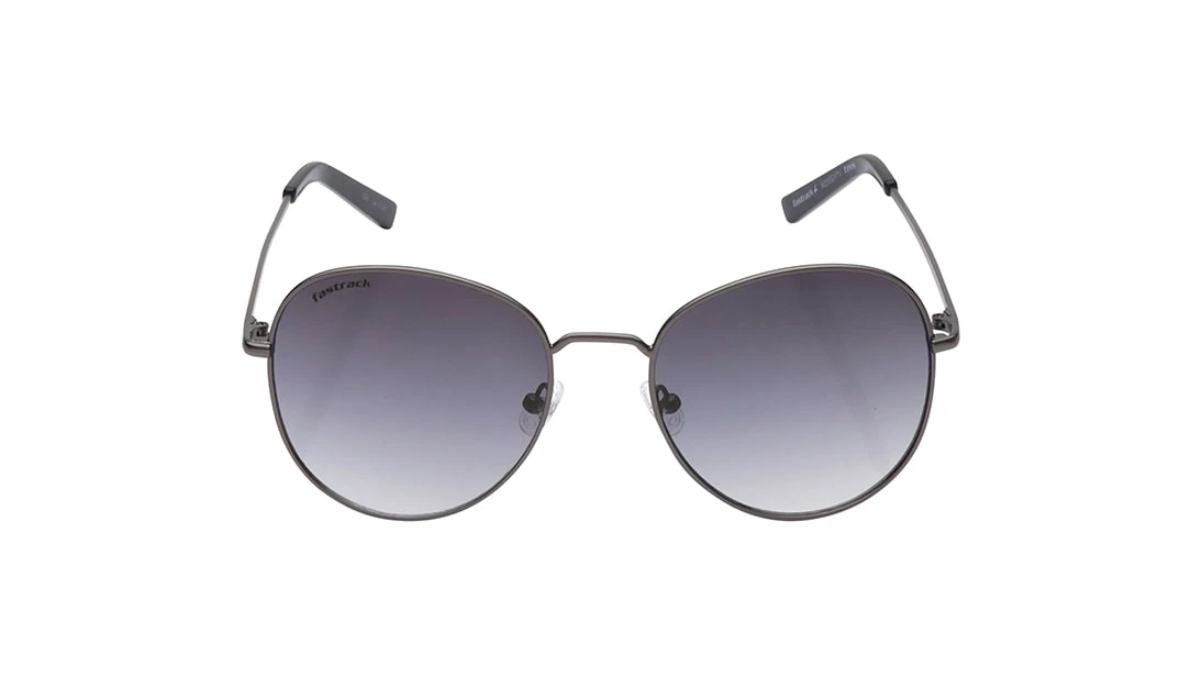 Grey Round Rimmed Sunglasses From Fastrack