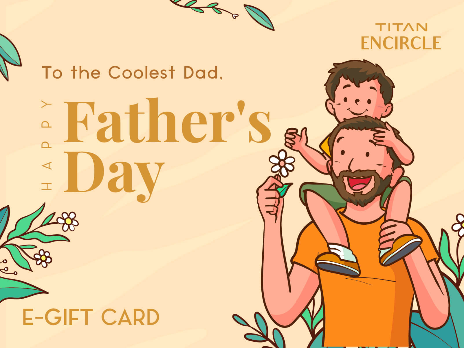 E Gift Card For Father's Day